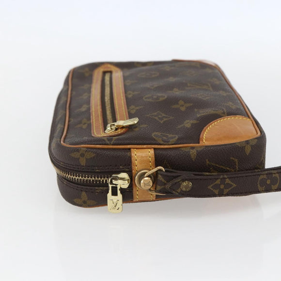 LOUIS VUITTON Monogram Marly Dragonne GM Clutch Bag M51825 LV Auth 158266