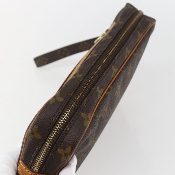 LOUIS VUITTON Monogram Marly Dragonne GM Clutch Bag M51825 LV Auth 158266