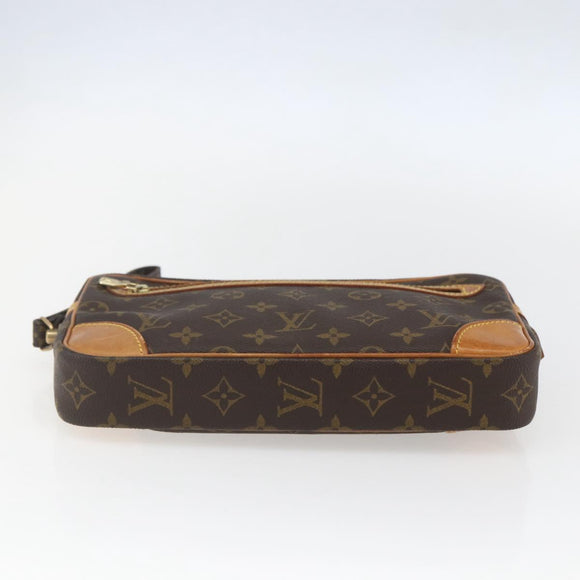 LOUIS VUITTON Monogram Marly Dragonne GM Clutch Bag M51825 LV Auth 158266