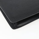 LOUIS VUITTON Epi Serie Dragonne Clutch Bag Black Noir M52612 LV Auth 158267-16