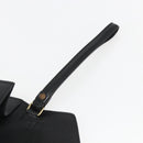 LOUIS VUITTON Epi Serie Dragonne Clutch Bag Black Noir M52612 LV Auth 158267-8