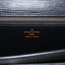 LOUIS VUITTON Epi Serie Dragonne Clutch Bag Black Noir M52612 LV Auth 158267-17
