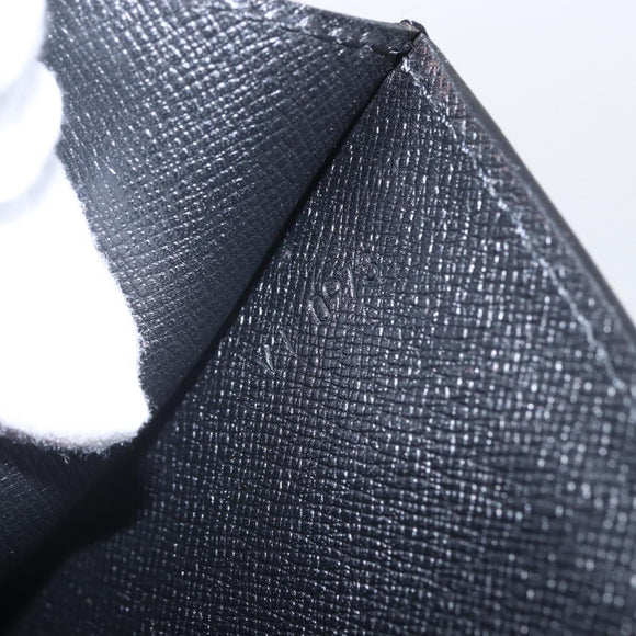 LOUIS VUITTON Epi Serie Dragonne Clutch Bag Black Noir M52612 LV Auth 158267