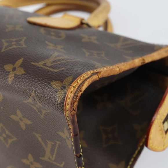 LOUIS VUITTON Monogram Popincourt Hand Bag M40009 LV Auth 158270