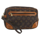 LOUIS VUITTON Monogram Marly Dragonne GM Clutch Bag M51825 LV Auth 158272-1