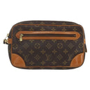 LOUIS VUITTON Monogram Marly Dragonne GM Clutch Bag M51825 LV Auth 158272-13