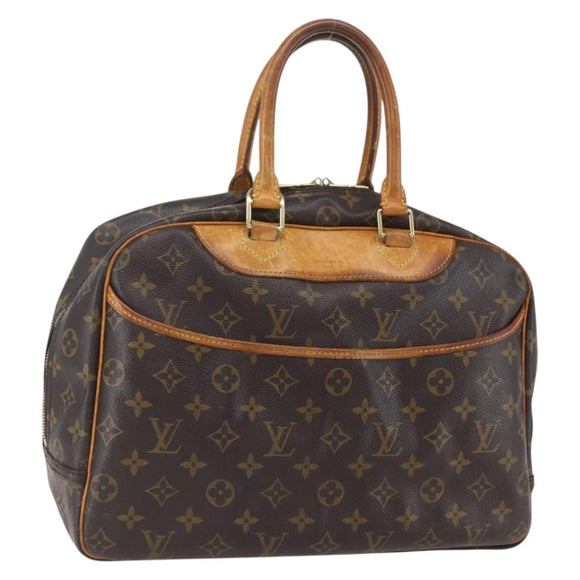 LOUIS VUITTON Monogram Deauville Hand Bag M47270 LV Auth 158275