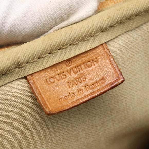 LOUIS VUITTON Monogram Deauville Hand Bag M47270 LV Auth 158275