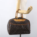 LOUIS VUITTON Monogram Deauville Hand Bag M47270 LV Auth 158275-24