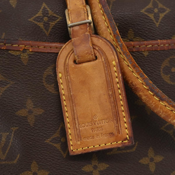 LOUIS VUITTON Monogram Deauville Hand Bag M47270 LV Auth 158279