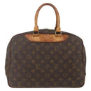 LOUIS VUITTON Monogram Deauville Hand Bag M47270 LV Auth 158279-2