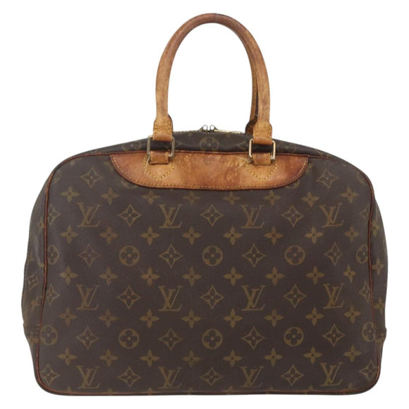 LOUIS VUITTON Monogram Deauville Hand Bag M47270 LV Auth 158279