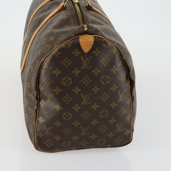 LOUIS VUITTON Monogram Keepall 50 Boston Bag M41426 LV Auth 158282