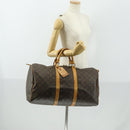 LOUIS VUITTON Monogram Keepall 50 Boston Bag M41426 LV Auth 158283-23