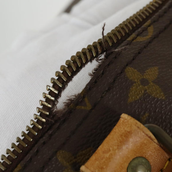 LOUIS VUITTON Monogram Keepall 60 Boston Bag M41422 LV Auth 158288