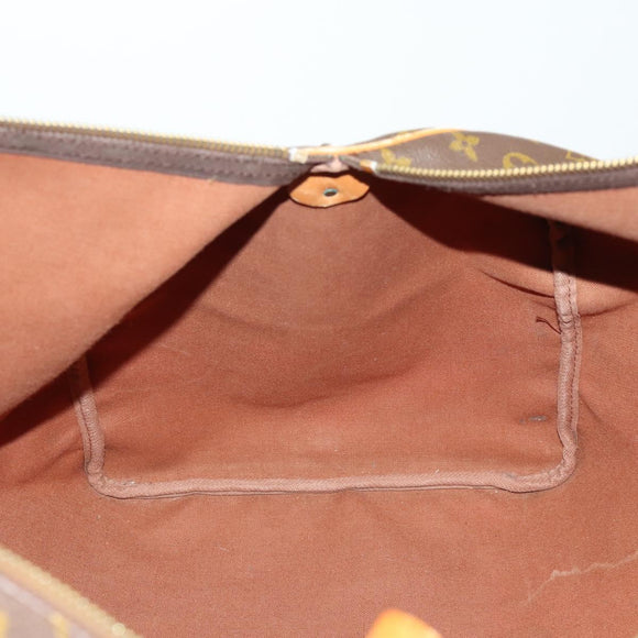 LOUIS VUITTON Monogram Keepall 60 Boston Bag M41422 LV Auth 158288