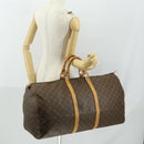 LOUIS VUITTON Monogram Keepall 60 Boston Bag M41422 LV Auth 158288-25