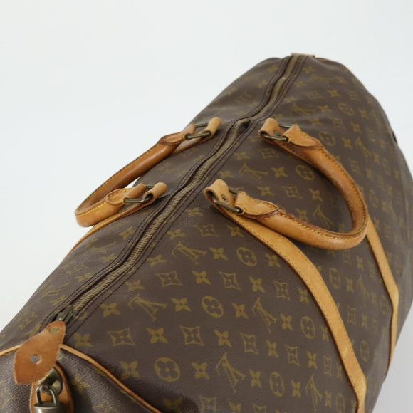 LOUIS VUITTON Monogram Keepall 60 Boston Bag M41422 LV Auth 158288