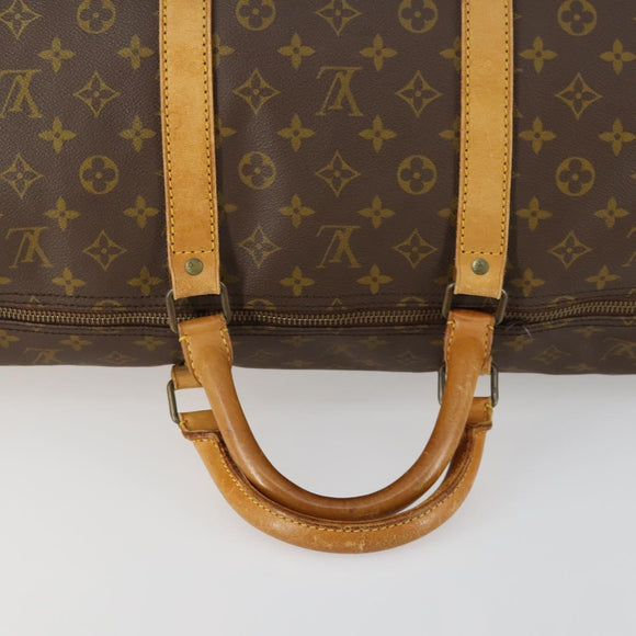 LOUIS VUITTON Monogram Keepall 60 Boston Bag M41422 LV Auth 158288