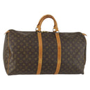 LOUIS VUITTON Monogram Keepall 55 Boston Bag M41424 LV Auth 158289-1