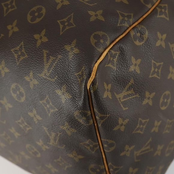 LOUIS VUITTON Monogram Keepall 55 Boston Bag M41424 LV Auth 158289