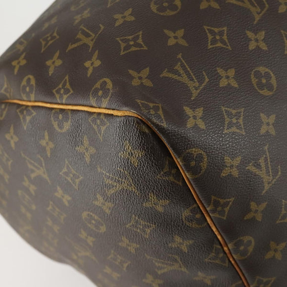 LOUIS VUITTON Monogram Keepall 55 Boston Bag M41424 LV Auth 158289