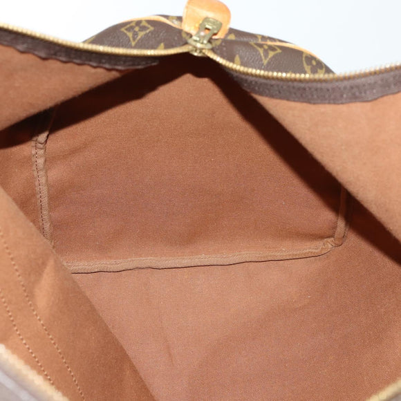 LOUIS VUITTON Monogram Keepall 55 Boston Bag M41424 LV Auth 158289