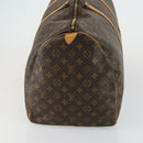 LOUIS VUITTON Monogram Keepall 55 Boston Bag M41424 LV Auth 158289-3