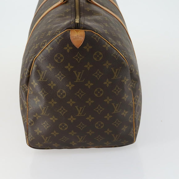 LOUIS VUITTON Monogram Keepall 55 Boston Bag M41424 LV Auth 158289