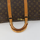 LOUIS VUITTON Monogram Keepall 55 Boston Bag M41424 LV Auth 158289-7
