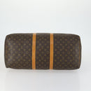 LOUIS VUITTON Monogram Keepall 55 Boston Bag M41424 LV Auth 158289-5