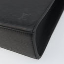LOUIS VUITTON Epi Malesherbes Hand Bag Black M52372 LV Auth 158324-9