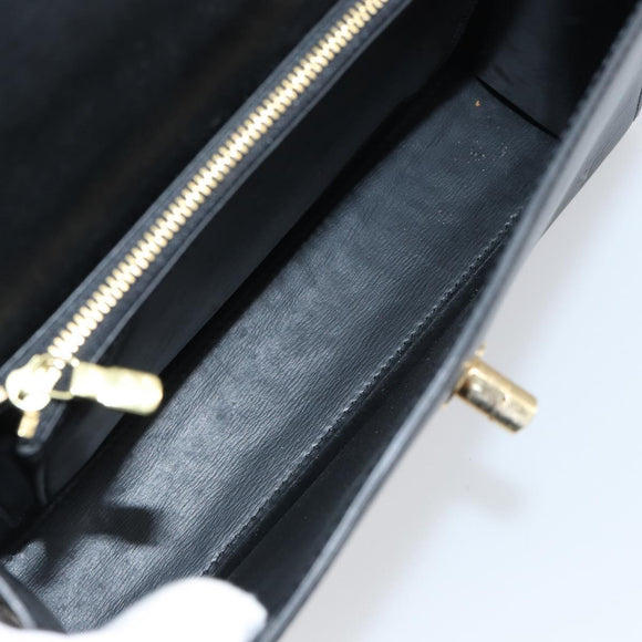 LOUIS VUITTON Epi Malesherbes Hand Bag Black M52372 LV Auth 158324