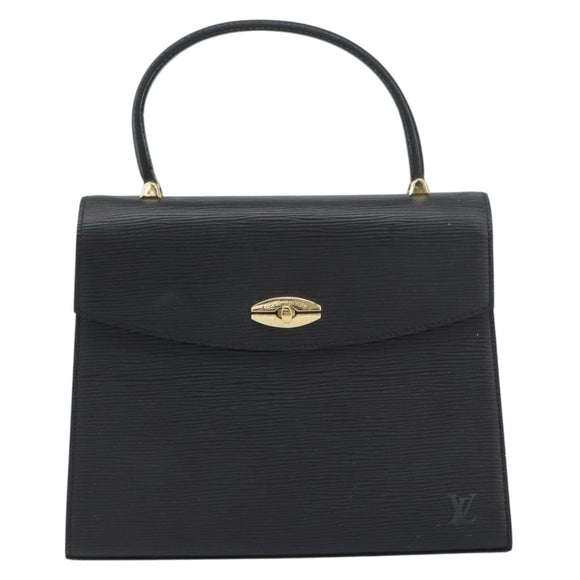 LOUIS VUITTON Epi Malesherbes Hand Bag Black M52372 LV Auth 158324