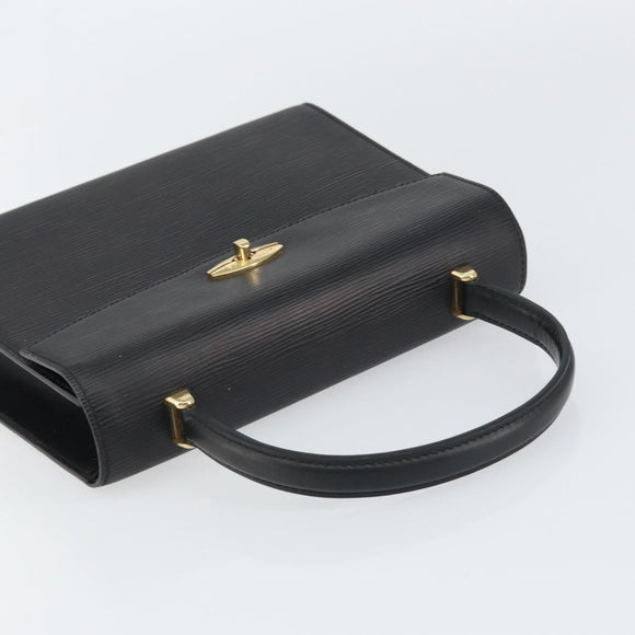 LOUIS VUITTON Epi Malesherbes Hand Bag Black M52372 LV Auth 158324