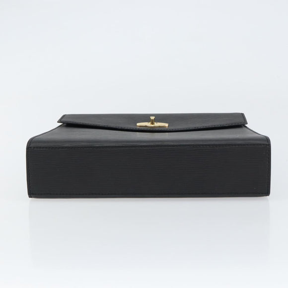 LOUIS VUITTON Epi Malesherbes Hand Bag Black M52372 LV Auth 158324