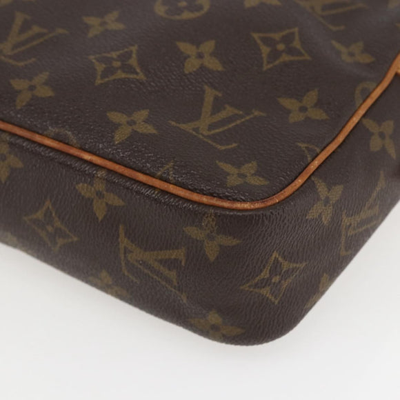 LOUIS VUITTON Monogram Compiegne 23 Clutch Bag M51847 LV Auth 158330