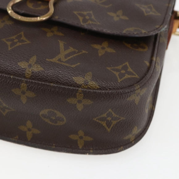 LOUIS VUITTON Monogram Saint Cloud MM Shoulder Bag M51243 LV Auth 158332