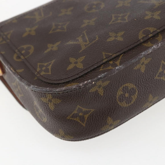 LOUIS VUITTON Monogram Saint Cloud MM Shoulder Bag M51243 LV Auth 158332
