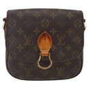 LOUIS VUITTON Monogram Saint Cloud MM Shoulder Bag M51243 LV Auth 158332-13