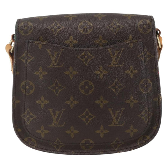 LOUIS VUITTON Monogram Saint Cloud MM Shoulder Bag M51243 LV Auth 158332