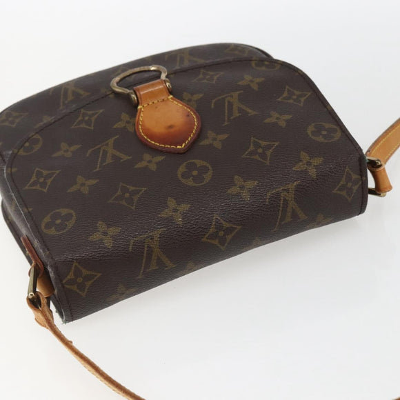 LOUIS VUITTON Monogram Saint Cloud MM Shoulder Bag M51243 LV Auth 158332