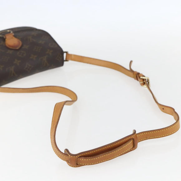LOUIS VUITTON Monogram Saint Cloud MM Shoulder Bag M51243 LV Auth 158332