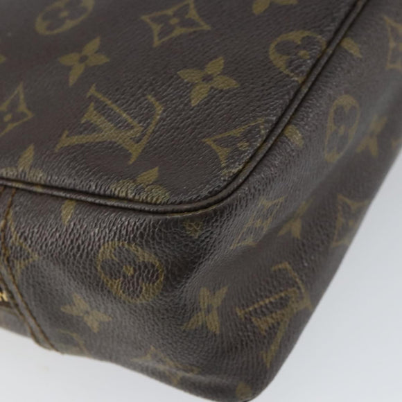 LOUIS VUITTON Monogram Trousse Toilette 28 Clutch Bag M47522 LV Auth 158333