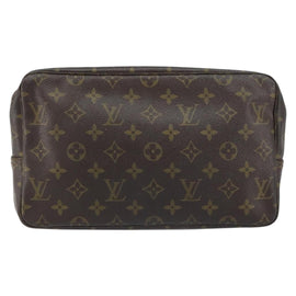 LOUIS VUITTON Monogram Trousse Toilette 28 Clutch Bag M47522 LV Auth 158333 - 0