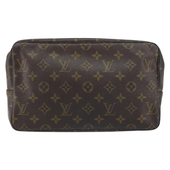 LOUIS VUITTON Monogram Trousse Toilette 28 Clutch Bag M47522 LV Auth 158333