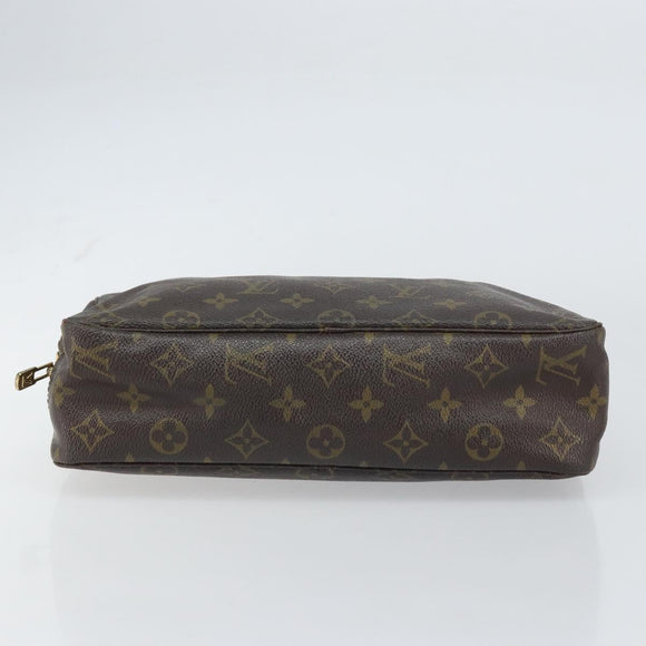LOUIS VUITTON Monogram Trousse Toilette 28 Clutch Bag M47522 LV Auth 158333