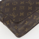 LOUIS VUITTON Monogram Trousse Toilette 28 Clutch Bag M47522 LV Auth 158334-16