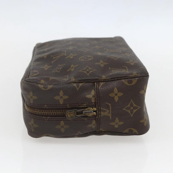 LOUIS VUITTON Monogram Trousse Toilette 28 Clutch Bag M47522 LV Auth 158334