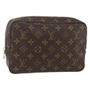 LOUIS VUITTON Monogram Trousse Toilette 23 Clutch Bag M47524 LV Auth 158335-1